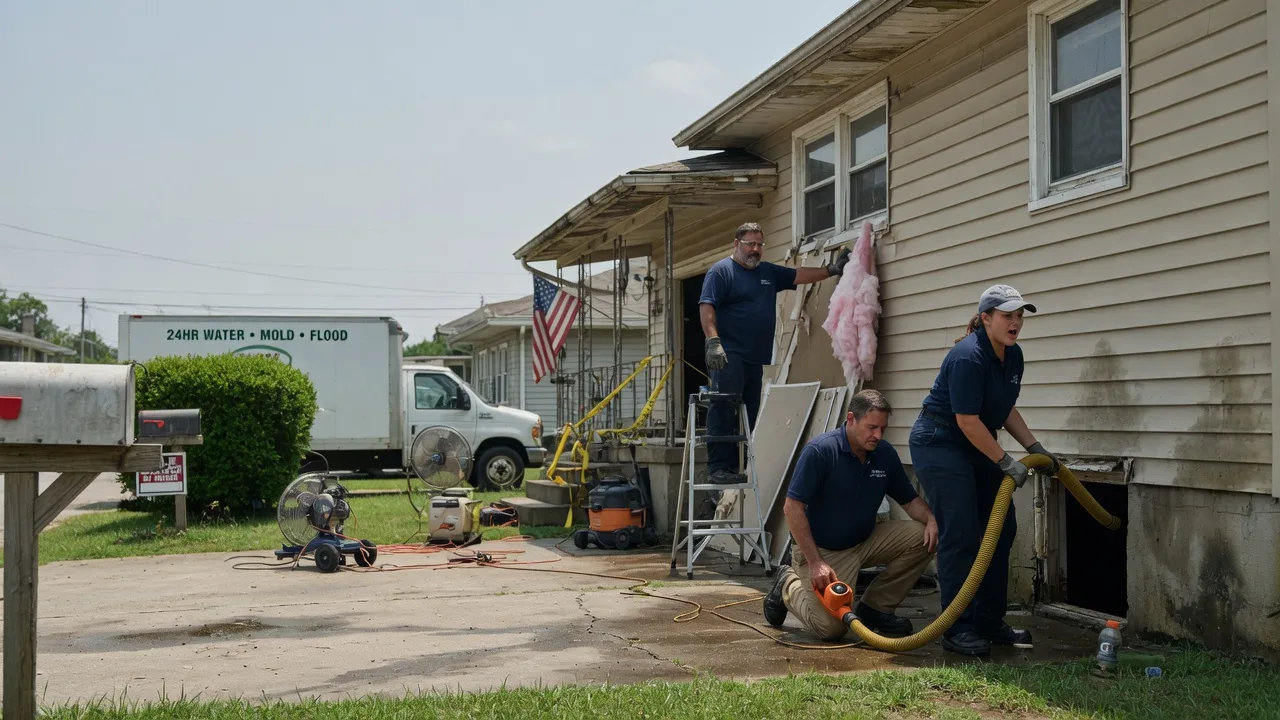 Water Damage Repair in Hays, KS near me